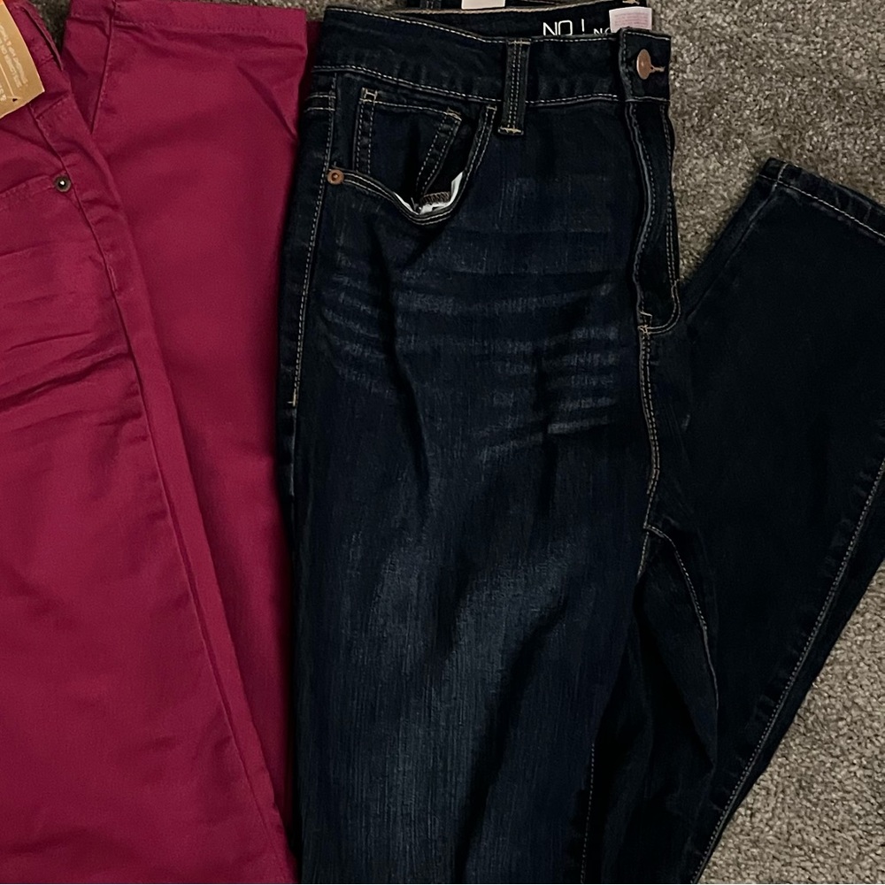 Dark Wash No Boundaries Jean Leggings NWT
